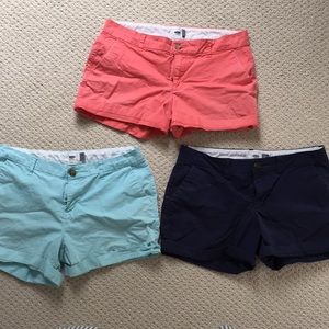Lot of 3 EUC Old Navy 5” shorts. All size 6.